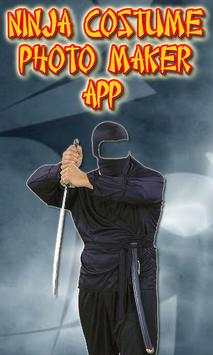 Ninja Costume Photo Maker App screenshot 1