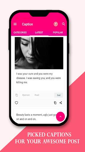 Captions for Insta and FB Photos screenshot 5