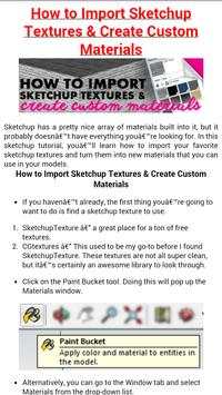 Tips For Sketchup 4 تصوير الشاشة