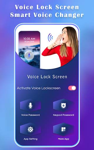 Voice Lock Screen - Smart Voice Changer screenshot 3
