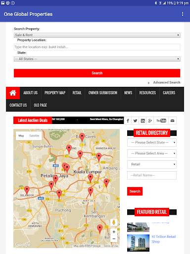 One Global Properties screenshot 11