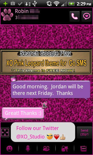 Leopard theme for GO Launcher screenshot 6