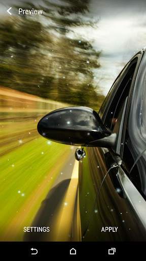 Car in Motion Live Wallpaper स्क्रीनशॉट 5