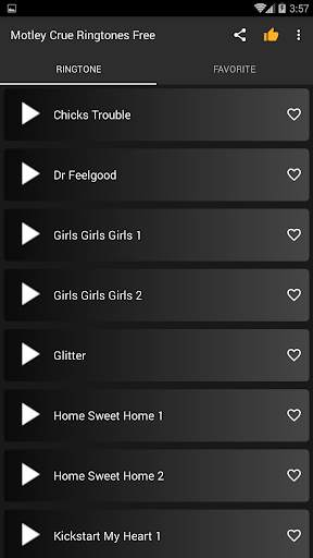 Motley Crue ringtones free screenshot 4