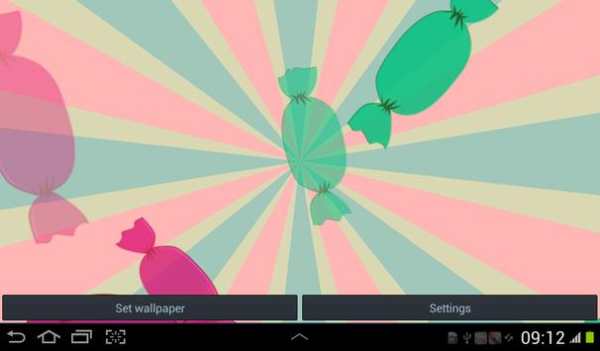 Candy Live Wallpaper screenshot 7