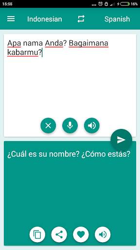 Indonesian-Spanish Translator скриншот 2