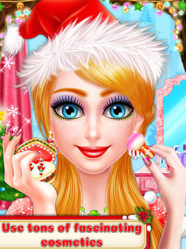Christmas Girl Makeover Game -Christmas Girl Games screenshot 3