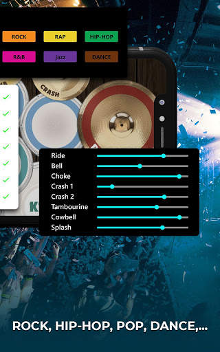 Real Drum Simulator: Classic Drum Kit - Beat Maker screenshot 4
