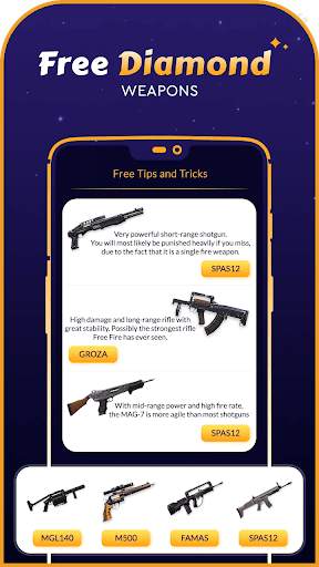 Free Diamonds - FF Elite Pass 2021 App Guide screenshot 3