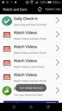Watch & Earn Real Money Easily स्क्रीनशॉट 4