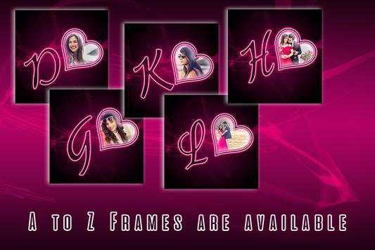 Lighting Text Photo Frames 2 تصوير الشاشة