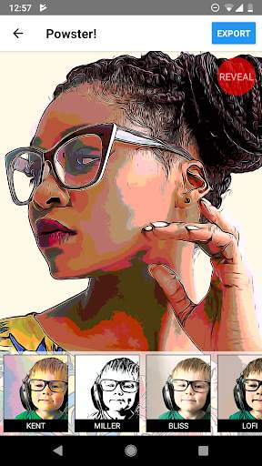 Powster - cartoon photo effects 3 تصوير الشاشة
