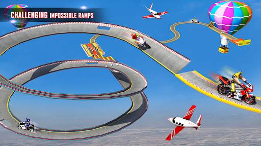 Superhero Bike Games Stunts screenshot 6
