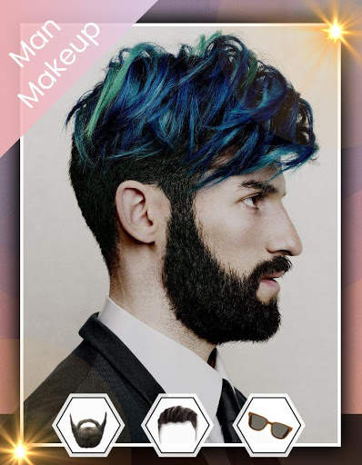 Man Makeup Maker 3 تصوير الشاشة