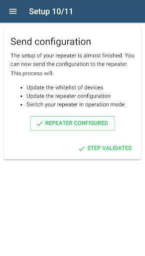 adeunis sigfox Repeater App screenshot 4