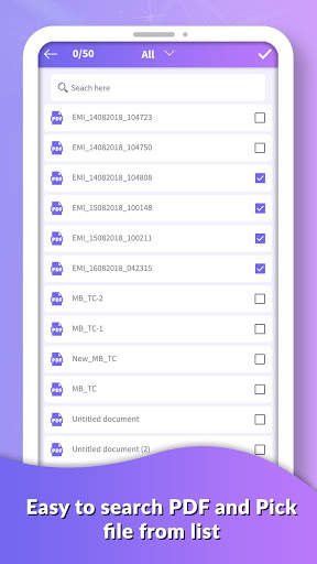 PDF Utility – Merge, Split, Delete, Extract & Lock screenshot 3