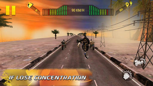 Moto Attack 3D Bike Race 2016 screenshot 7