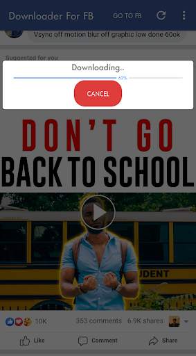 FB Video Downloader - Video Download for Facebook screenshot 5