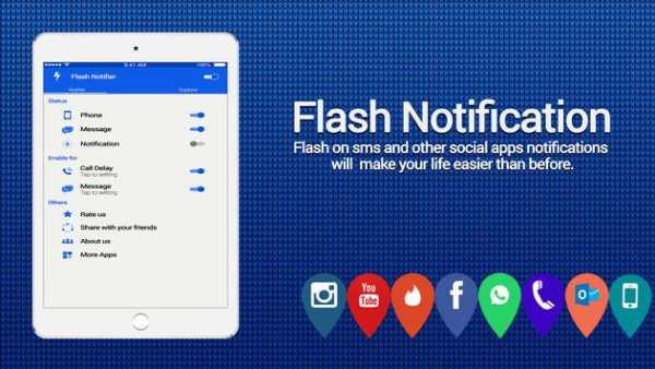 LED Flash Notifier - LED flashlight Alert Free screenshot 5