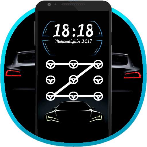 Cars Clock Lock Screen 1.0