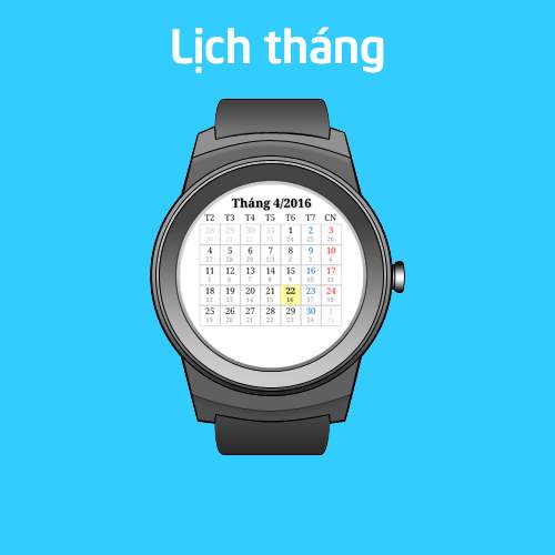 Âm lịch Việt Nam - Smart Watch screenshot 4