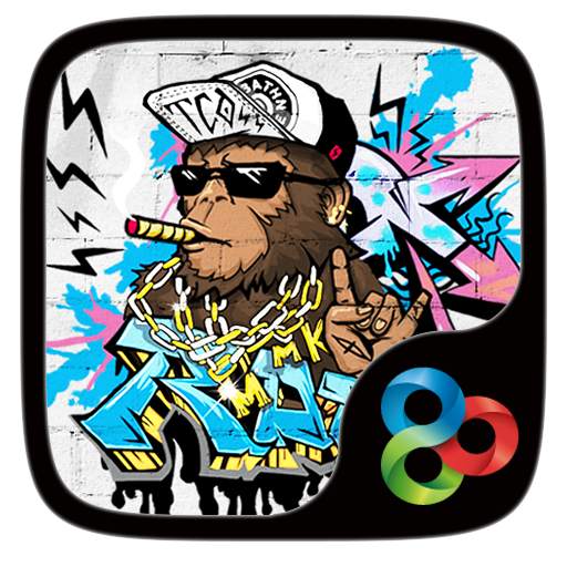 Rock Graffiti GOLauncher Theme v1.0.62