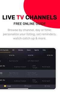 Live TV All Channels Free Online Guide 5 تصوير الشاشة