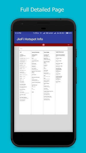 Hotspot Manager for JioFi 8 تصوير الشاشة