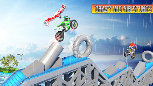 Crazy Bike Stunt Racing - Offline Motorcycle Games screenshot 5