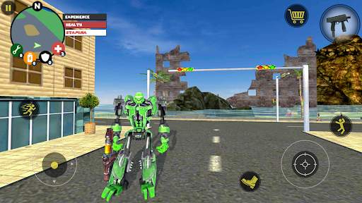 Shark Robot Attack Transform: Robot Shark Games screenshot 1