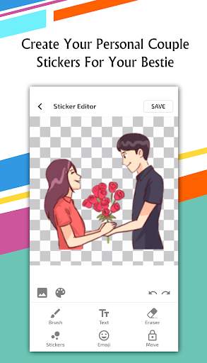 Love Couple Stickers for WhatsApp - WAStickerApps screenshot 5