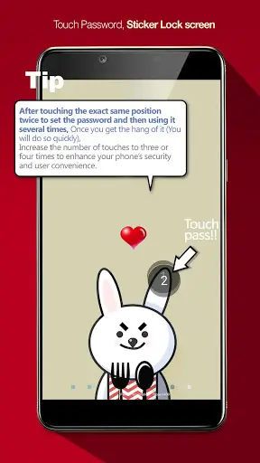 Sticker Lock - Lock and unlock with sticker touch screenshot 9