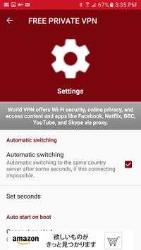 Free VPN - Chile VPN Unlimited Security Proxy VPN screenshot 5