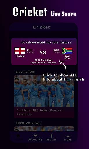 Cricket Love Guru-Live Cricket Scores & News screenshot 3