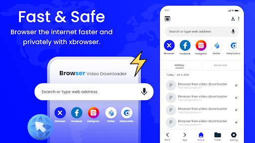 Private VPN - Proxy Browser screenshot 1