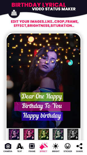Birthday Master - Lyrical Video Status Maker screenshot 5
