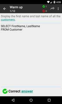 Practice and Learn SQL screenshot 5