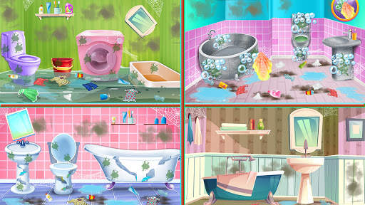 Washroom Cleanup 3D - Deep Clean Bath & House Inc. screenshot 2