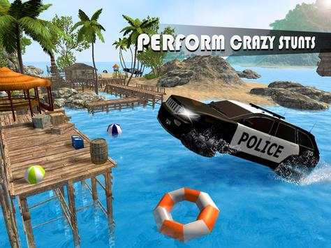 Real Police Car Chase - Water Surfer Simulator 18 screenshot 1