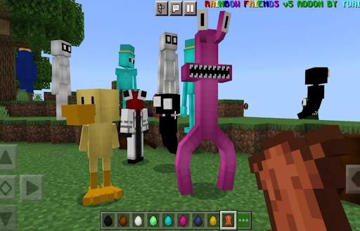Rainbow Friends For Minecraft screenshot 4
