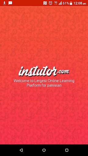 Instutor - Online lectures for Pakistani students скриншот 1