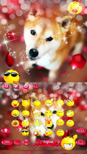 Cute Pet dog Keyboard Theme screenshot 3