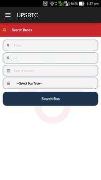 UPSRTC Mobile Reservation App screenshot 2