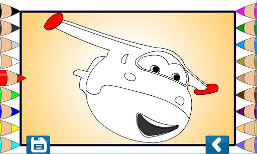 Planes Coloring Game screenshot 1