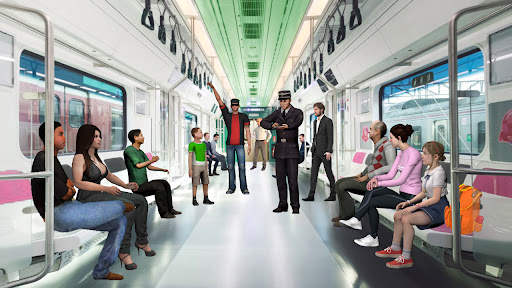 City Train Driving Simulator screenshot 3