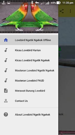 Lovebird Ngetik Ngekek Offline screenshot 2