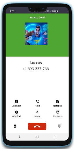 Call prank Luccas neto screenshot 2