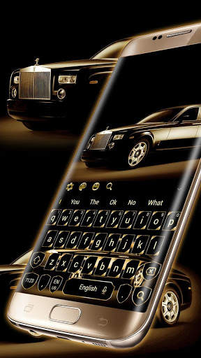 Royal Luxury Car Keyboard Theme screenshot 2