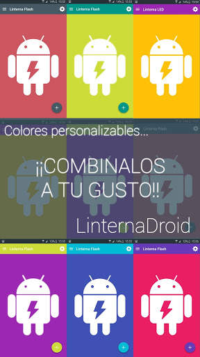 Linterna Android screenshot 2