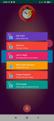 👉🏾  Reaction time - reaction training game screenshot 1